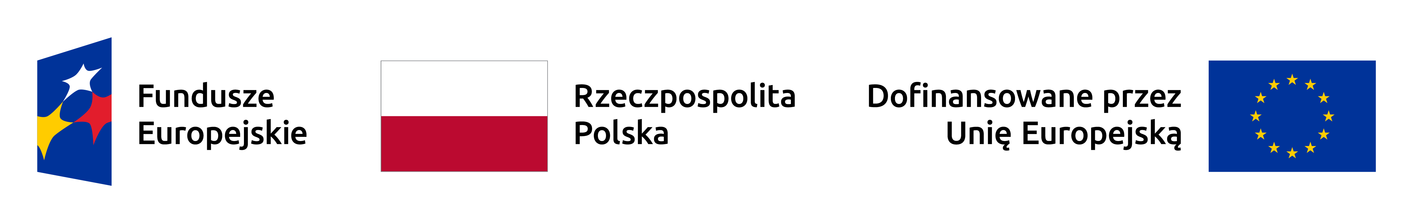 Logotypy FE, RP, UE